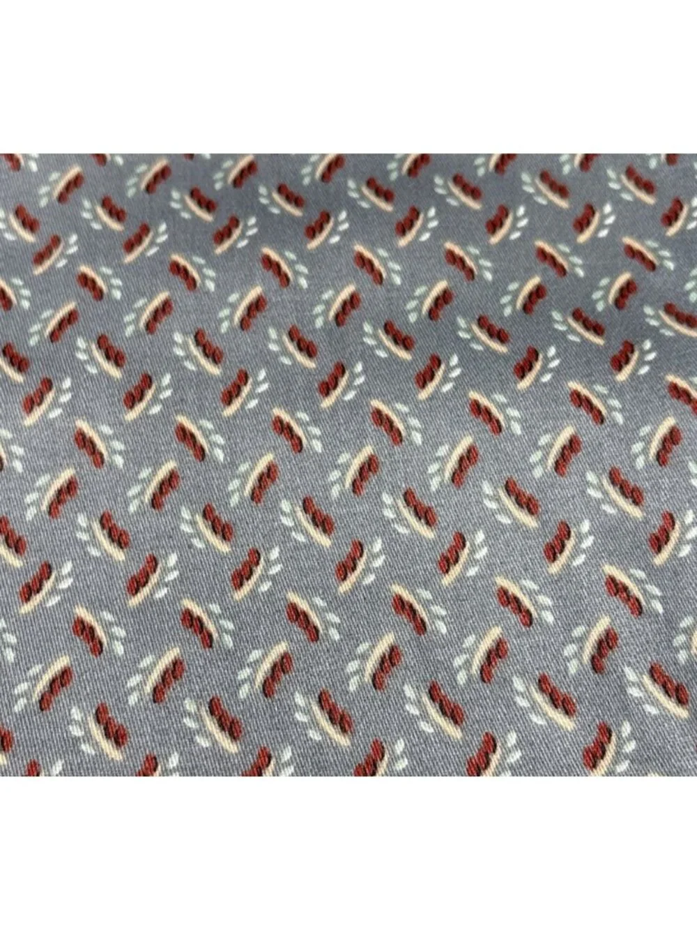 Drapery Kenmill Vat Screen Fabric Grey Floral 1/2 yard x 54